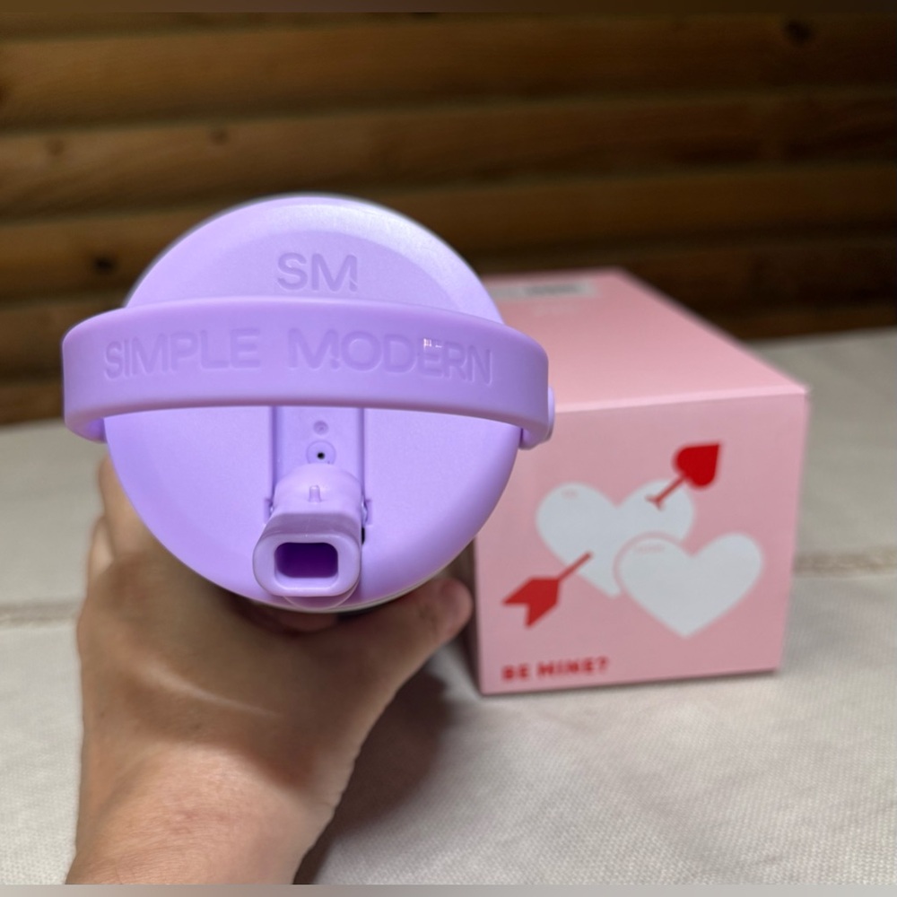 CONVERSATION HEARTS Simple Modern 24oz Kids Trek Pivot Tumbler w/Freebie - Picture 4 of 5